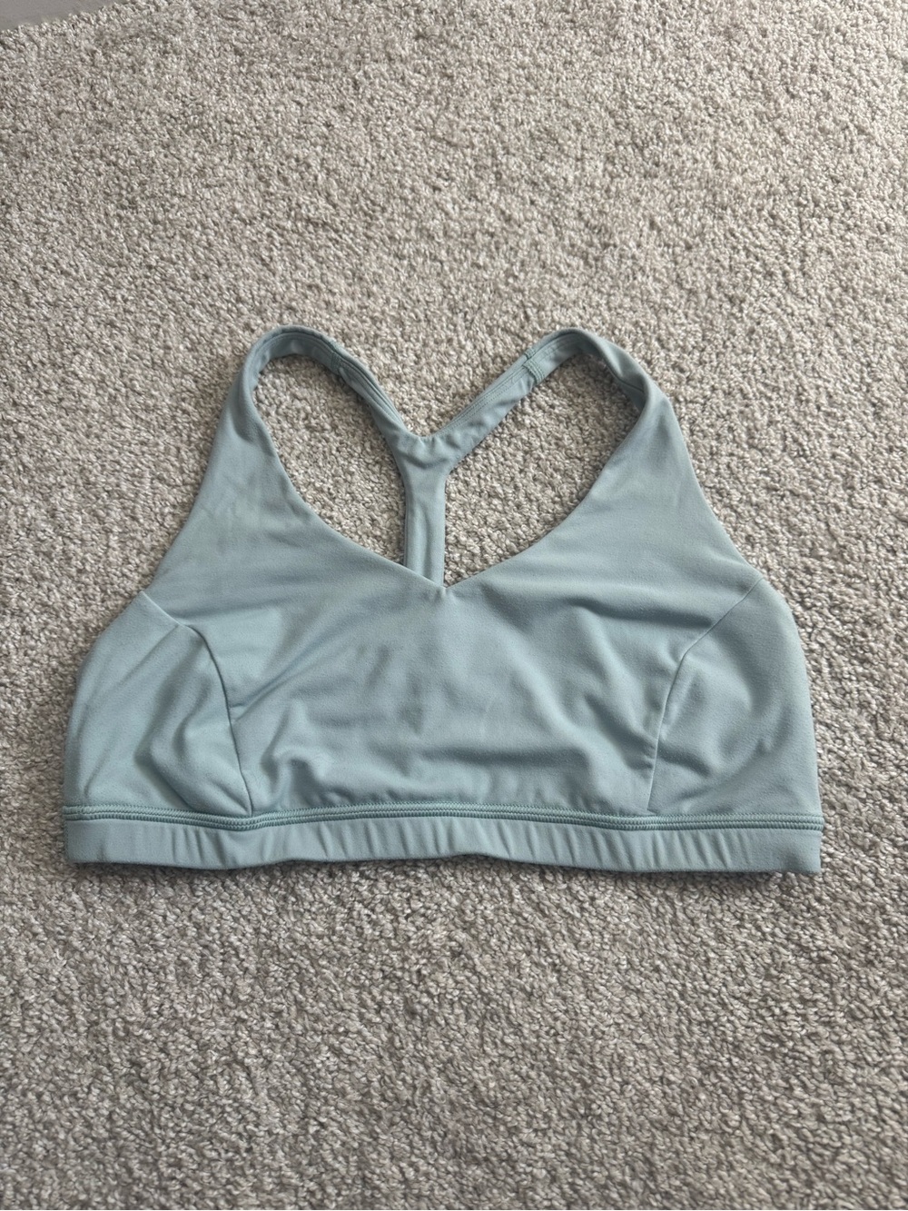 lululemon athletica Light Sage Racerback Sports Bra